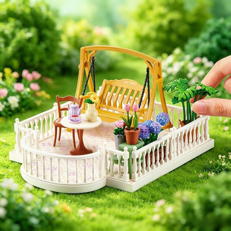 Mini Brands Spaces Collection Set de Jardin