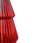 Árbol Decorativo de Vidrio de 54 Cm Color Rojo