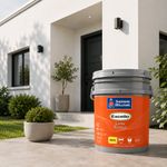 Pintura Látex Flexible Elastomérico 3 en 1 Mate Ultra Blanco 5 Gal para Interior y Exterior