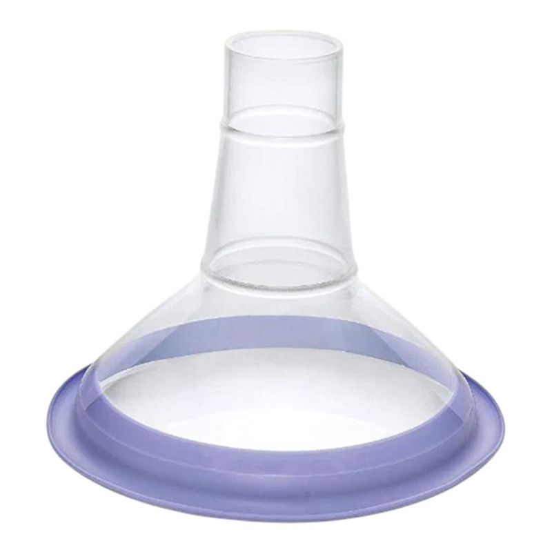 Copas de Extracción de Leche Silicona de 21 mm ComfortFit con Borde Suave, 2 Unidades