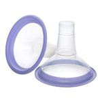 Copas de Extracción de Leche Silicona de 21 mm ComfortFit con Borde Suave, 2 Unidades