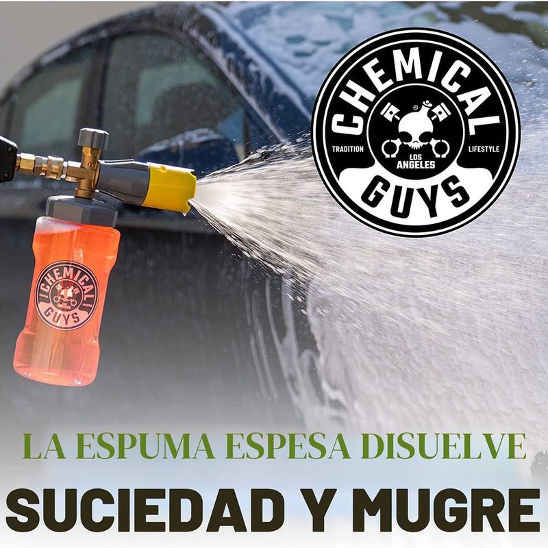Espumador para Hidrolavadora de 1L con Boquilla Ajustable y Conexión Rápida