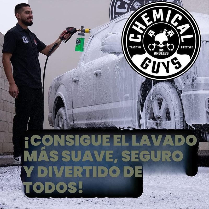 Espumador para Hidrolavadora de 1L con Boquilla Ajustable y Conexión Rápida