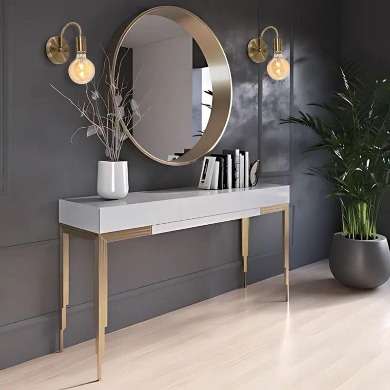 Lámpara de Pared de 1 Luz con Base E27 de hasta 60 W en Acabado Bronce Antiguo