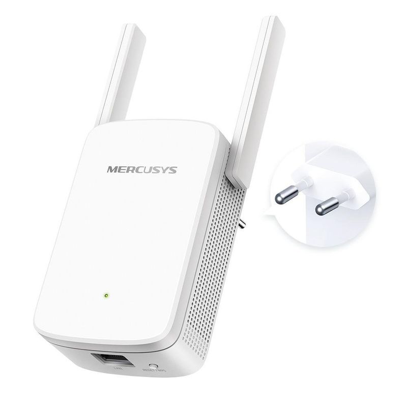 Extensor de Red Wi-Fi ME30 AC1200 de Doble Banda con 2 Antenas en Color Blanco