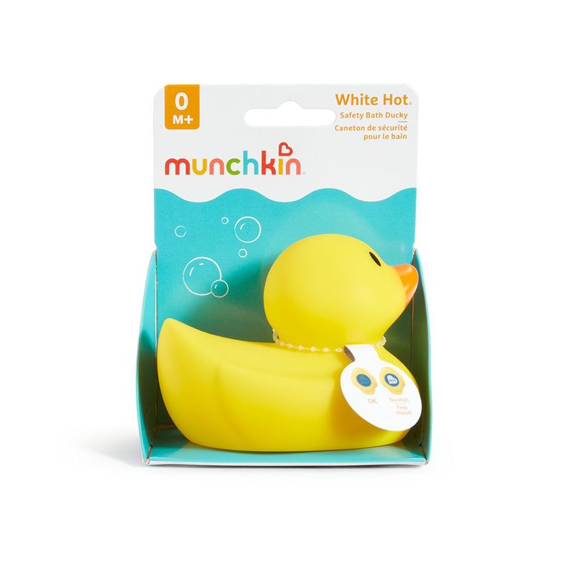 Patito de Baño con Indicador de Temperatura White Hot