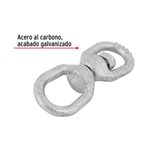 Destorcedor Forjado para Cable de 3/16 plg