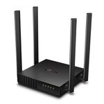 Router Wi-Fi AC1200 de Doble Banda con 4 Antenas en Color Negro
