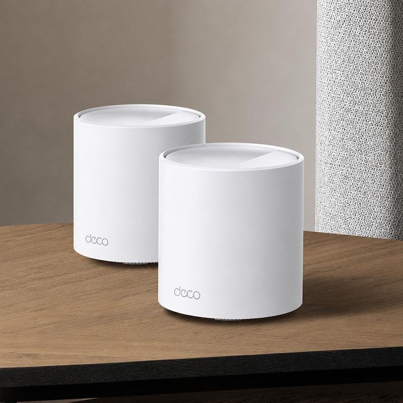 Sistema Mesh Wi-Fi 6 Deco X10 AX1500 con 2 Nodos en Color Blanco