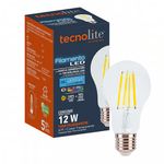 Bombilla LED A19 de 12W Luz de Día Atenuable con Base E27