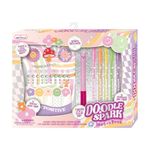 Cuaderno de Bocetos Doodle Spark Grow and Glow con Lapiceros de Gel Aromáticos y Stickers