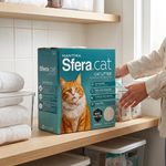 Arena Sanitaria para Gatos Sin Aroma en Caja con Asa de 6.35 Kg