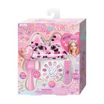 Set de Spa de Belleza Temática de Leopardo con Diadema, Cepillo Facial y Uñas Adhesivas