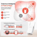Extensor de Red Wi-Fi ME30 AC1200 de Doble Banda con 2 Antenas en Color Blanco