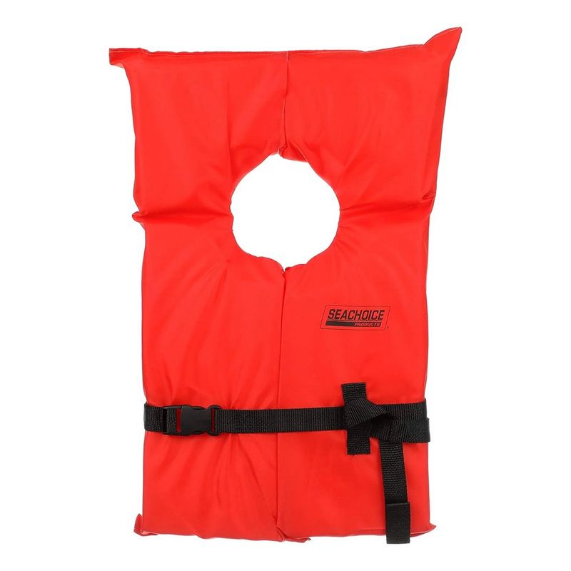 Chaleco Salvavidas para Adulto Talla Única para Pecho de 30-52 Plg Naranja