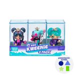 Set de 3 Muñecas Coleccionables Kweenie Serie Fearless con Estuche - Presentación Surtida