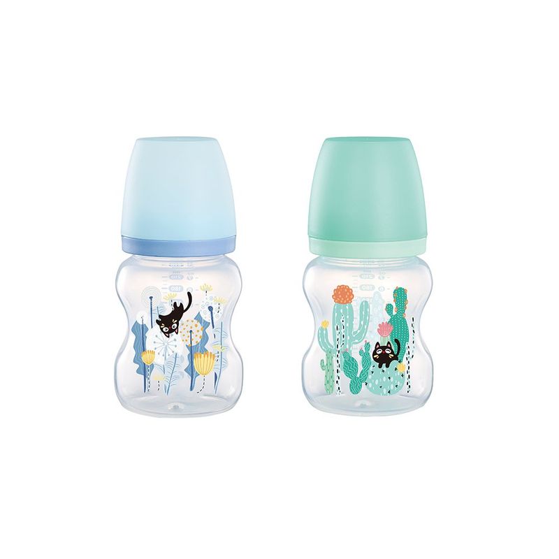 Set de 2 Biberones Estándar de 7 oz - Diseño Surtido