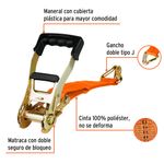 Amarra con Ratchet de 9 Metros con Capacidad de 3000 Kg