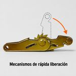 Amarra con Ratchet de 9 Metros con Capacidad de 3000 Kg