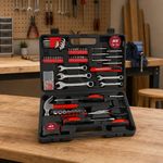 Set de Herramientas Manuales de 110 Piezas con Estuche Organizador