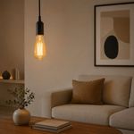 Set de 2 Bombillas LED Vintage ST64 de Filamento Ámbar 4 W E27 y Luz Cálida de 2200 K