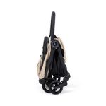 Carruaje de Paseo para Bebé Nano Compacto y Reclinable en Color Beige y Negro