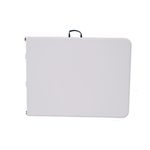 Mesa Tablero Plegable Blanca 180 x 70 x 74 cm