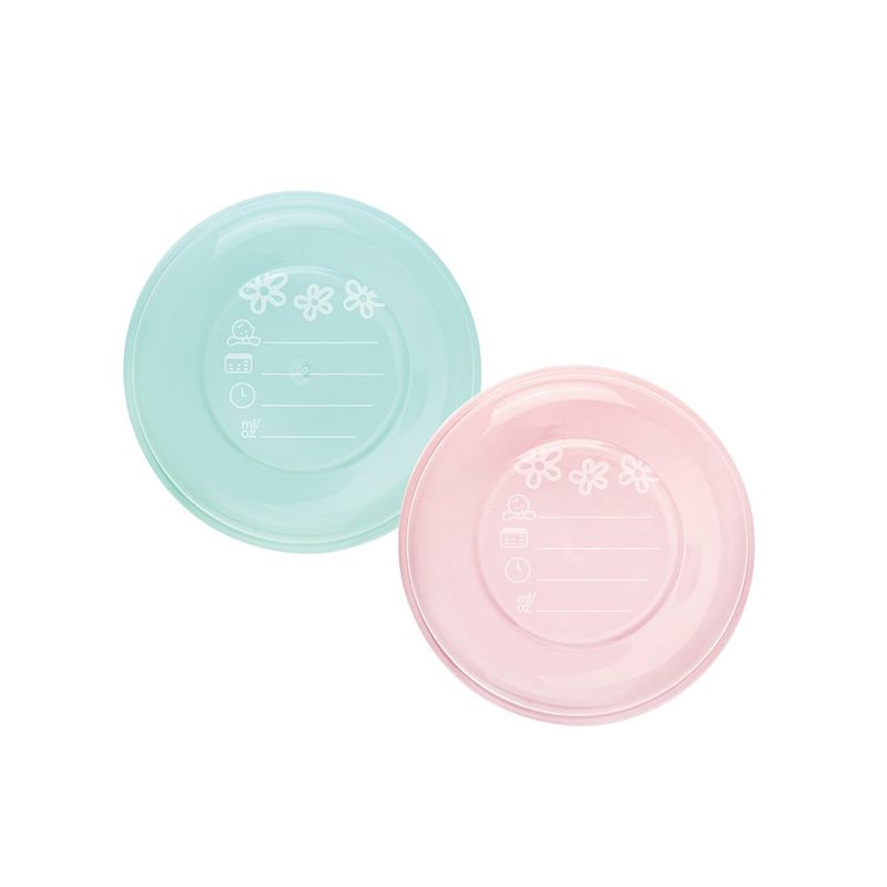 Set de 3 Vasos para Almacenar Leche Materna 5 oz Colores Surtidos