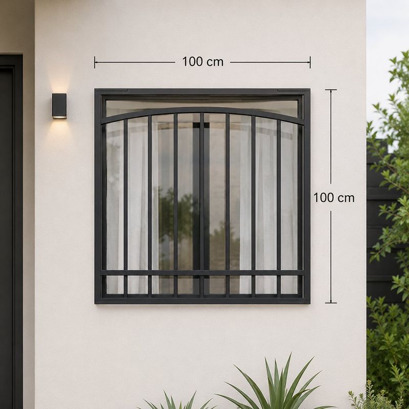 Reja de Protección para Ventana Gibral de 100 x 100 cm