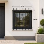 Reja de Protección para Ventana Magnum de 100 x 100 cm