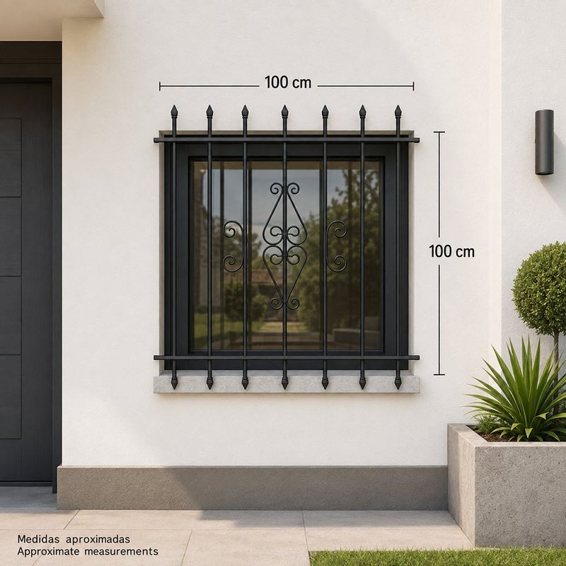 Reja de Protección para Ventana Magnum de 100 x 100 cm