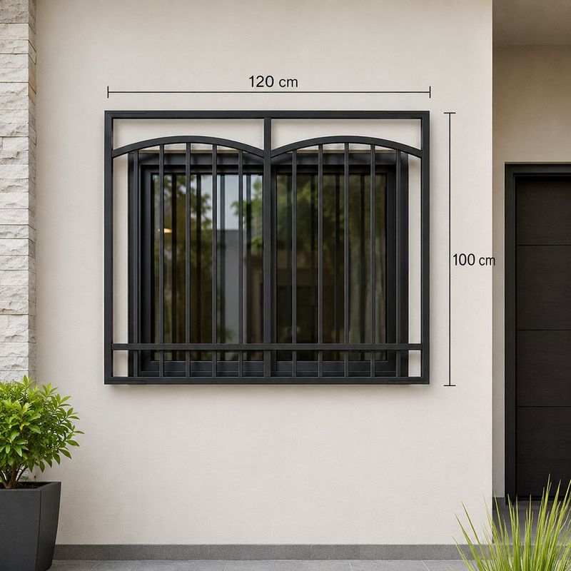 Reja de Protección para Ventana Gibral de 120 x 100 cm
