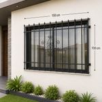 Reja de Protección para Ventana Magnum de 150 x 100 cm