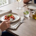 Set de 3 Tenedores para Postre de Acero Inoxidable Diseño Clásico para Mesa