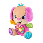 Peluche Interactivo Hermanita Aprende Conmigo con 80 Canciones, Luces y 3 Niveles de Aprendizaje