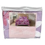 Set de Sábanas Floral Morado Tamaño Queen