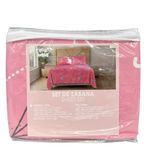 Set de Sábanas Rosadas para Niña Tamaño Full Queen