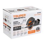 Sierra Circular Motor 1800W de7-1/4 Plg