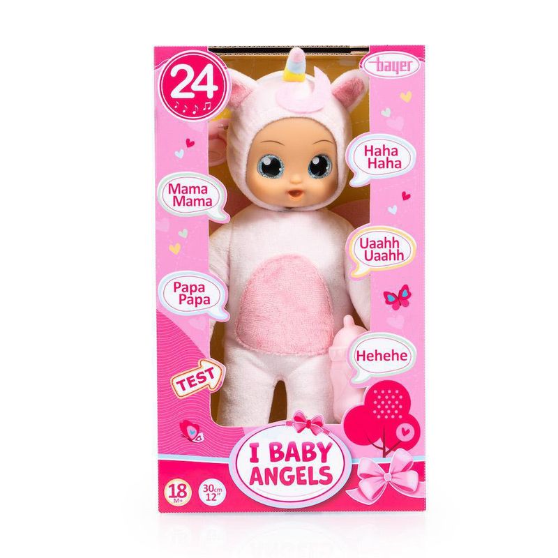 Muñeca Pijama Unicornio Con 24 Sonidos - Bayer