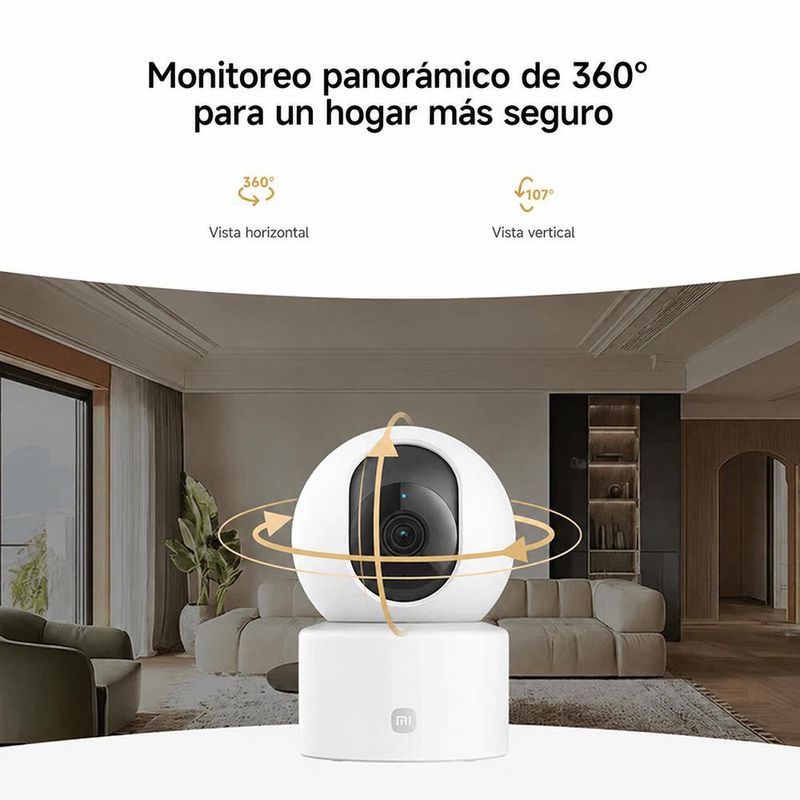 Cámara Inteligente C201 Wi-Fi Full HD 360° para Interiores