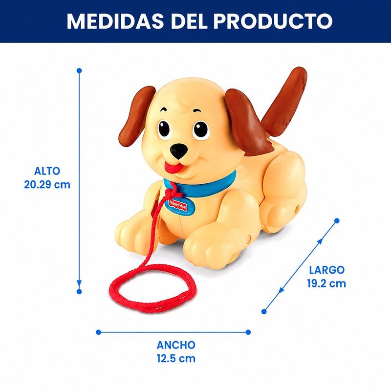 Juguete Perrito de Arrastre Lil Snoopy con Sonidos y Movimiento para Niños