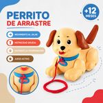 Juguete Perrito de Arrastre Lil Snoopy con Sonidos y Movimiento para Niños