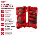 Set de 42 Puntas Combinadas con Guía Magnética