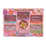 Set de Uñas Adhesivas 5 Days Impress Nails Floreadas con 60 Uñas y Gemas