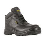 Zapatos Con Casco Color Negro - Varias Tallas