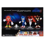 Set de Figuras de la Película Sonic 3 con Sonic, Shadow y Knuckles 2.5 Plg