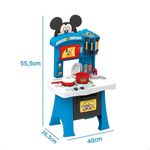 Cocina Infantil Temática Mickey Petit Chef con Horno, Lavaplatos y Accesorios 55.5 Cm