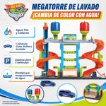 Hot Wheels City Mega Torre de Lavado de Carros con Vehículo Color Shifters