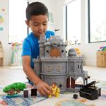 Set de Juego Castillo de Bowser The Super Mario Galaxy Movie con Figura, Piano, Árbol y Accesorios
