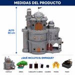 Set de Juego Castillo de Bowser The Super Mario Galaxy Movie con Figura, Piano, Árbol y Accesorios
